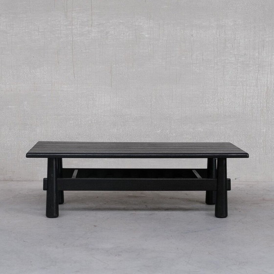 Image 1 of Table basse vintage à deux niveaux, Belgique 1960