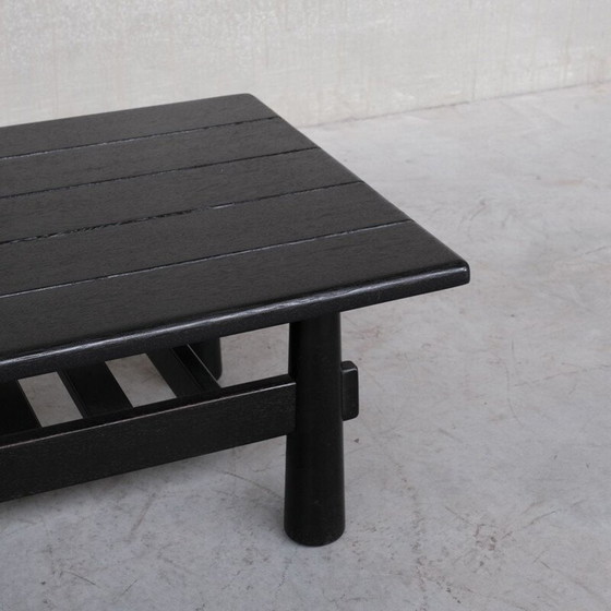 Image 1 of Table basse vintage à deux niveaux, Belgique 1960