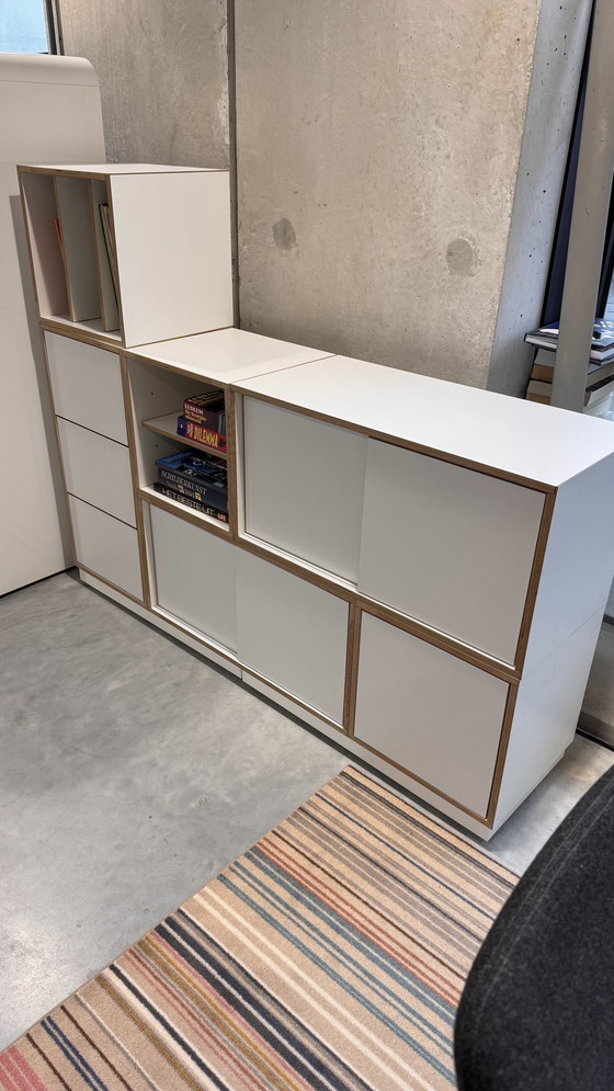 Image 1 of Bob - Système de rangement modulaire en blanc intemporel