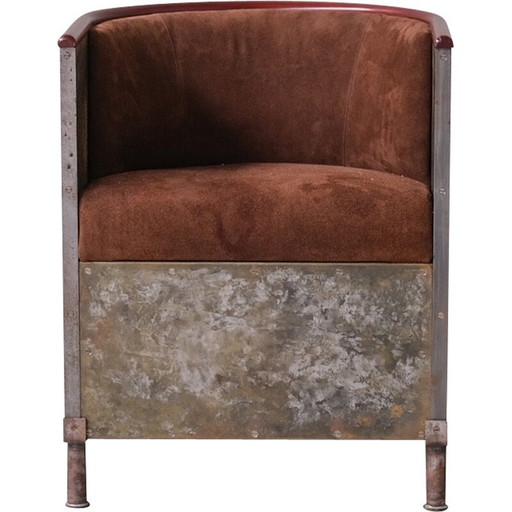 Fauteuil vintage Jarn-Mocca par Mats Theselius pour Kallemo, Suède 1994