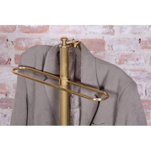 Cintre vintage en laiton doré, France 1950