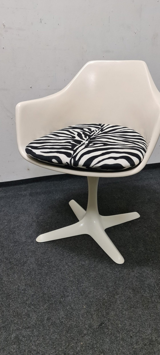 Image 1 of Arkana Fiberglass Swivel Chair By Maurice Burke