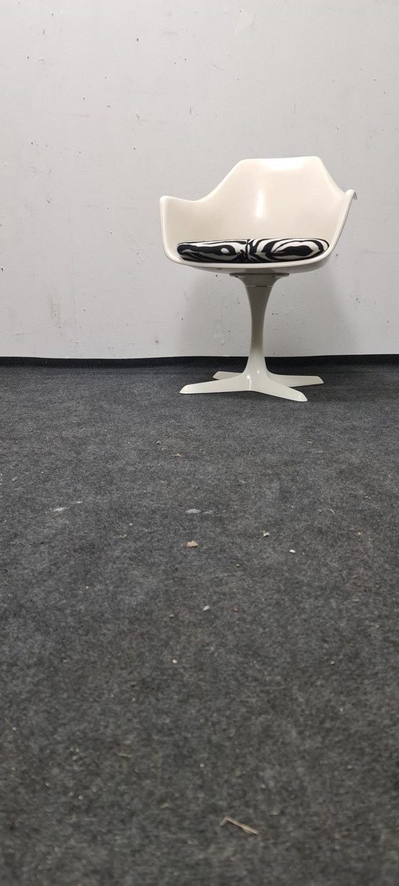 Image 1 of Arkana Fiberglass Swivel Chair By Maurice Burke