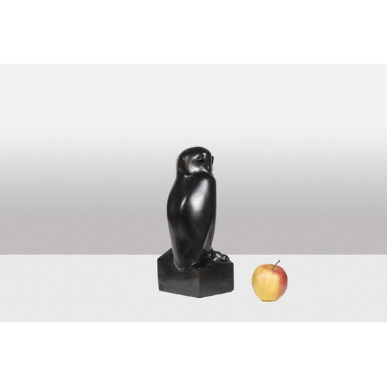 Image 1 of Sculpture en bronze vintage "Petit Grand Duc" de François Pompon pour l'Atelier Valsuani, 2006