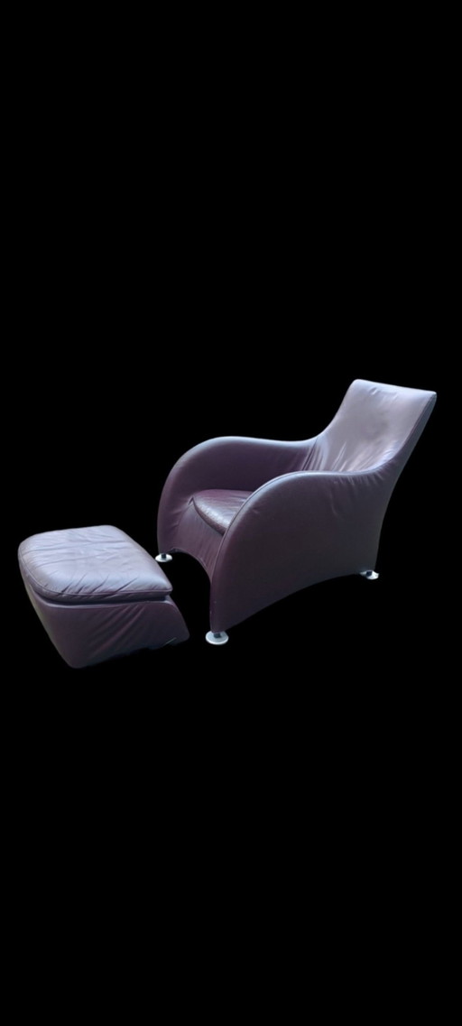 Fauteuil "Loge" Gérard Van Der Berg Pour Montis 