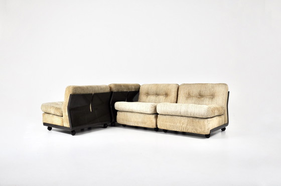 Image 1 of Chaises longues "Amanta" par Mario Bellini pour B&B Italia, 1970S, ensemble de 4