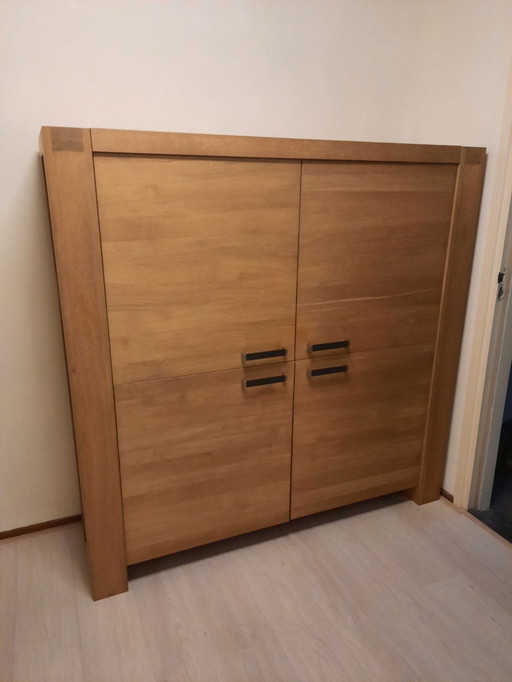 Armoire murale en chêne