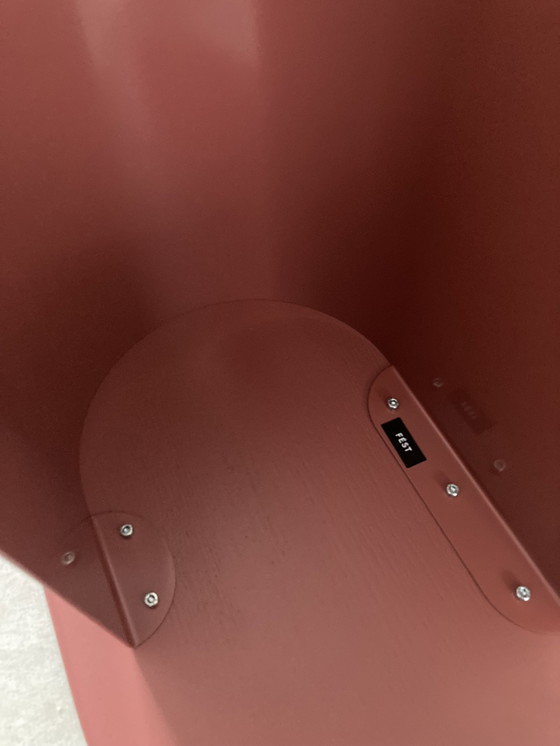 Image 1 of Fest Amsterdam Plateau Side Table Bordeaux