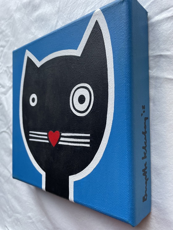 Image 1 of Triptyque de chats