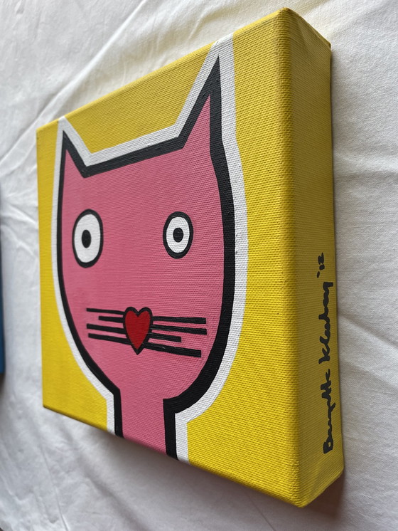 Image 1 of Triptyque de chats