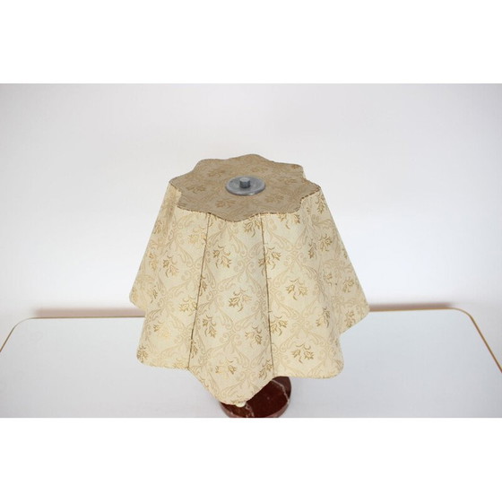 Image 1 of Lampe de table vintage en métal Kámen par Praha, 1950