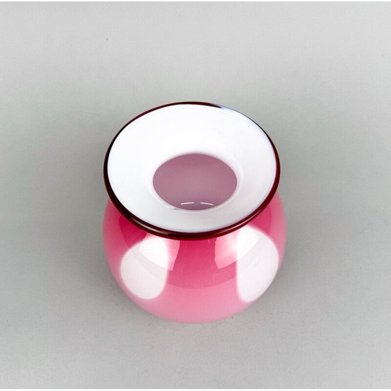Image 1 of Vase vintage en verre stratifié, 1970