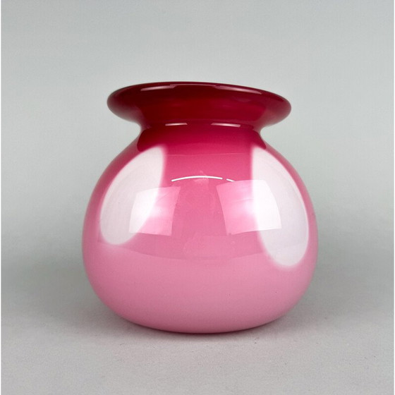 Image 1 of Vase vintage en verre stratifié, 1970