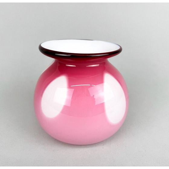 Image 1 of Vase vintage en verre stratifié, 1970