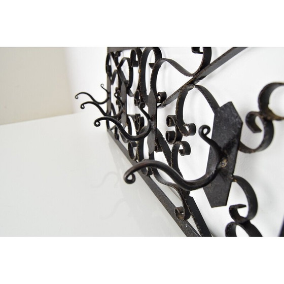 Image 1 of Accroche murale vintage en métal, Tchécoslovaquie années 1960