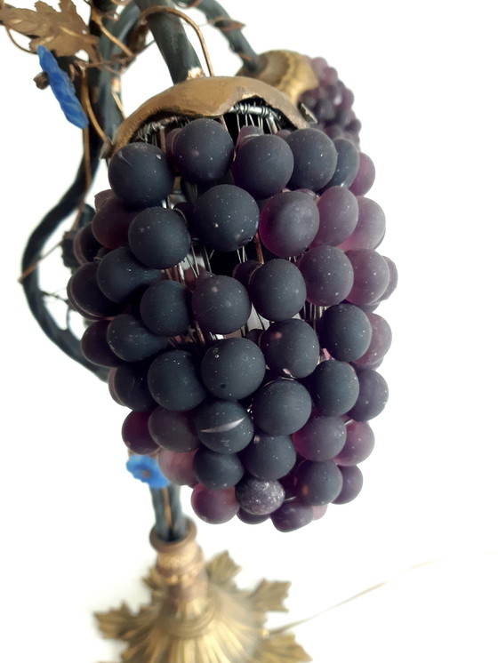 Image 1 of Impressionnante lampe de table Grapevine de style Art Nouveau