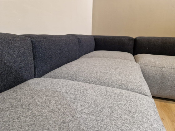 Image 1 of Hay Mags Soft Elements Sofa New Grey Anthracite Felt Design