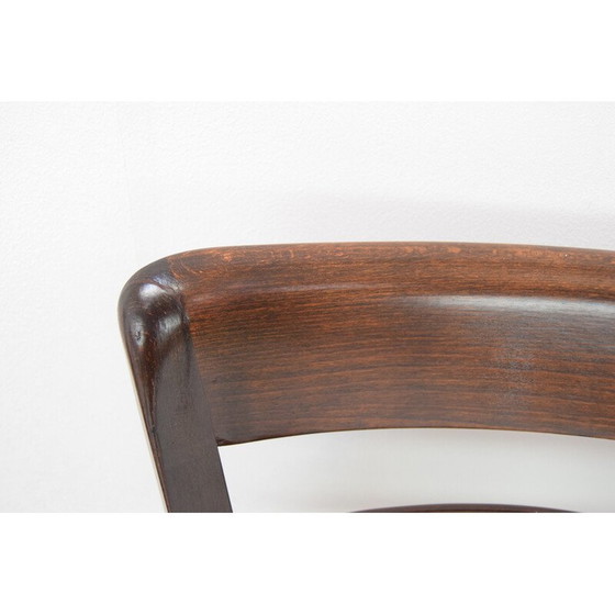 Image 1 of Ensemble de 4 chaises de salle à manger du milieu du siècle par Ton, Tchécoslovaquie années 1950