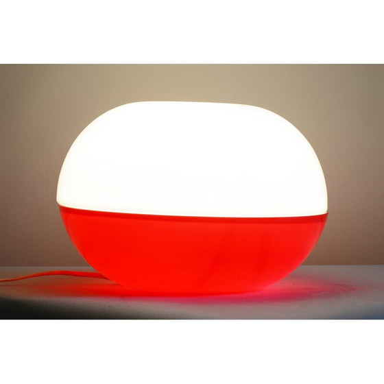 Image 1 of Lampe de table en verre du milieu du siècle par Stepan Tabery pour Opp Jihlava, Tchécoslovaquie, années 1960