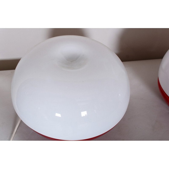 Image 1 of Lampe de table en verre du milieu du siècle par Stepan Tabery pour Opp Jihlava, Tchécoslovaquie, années 1960