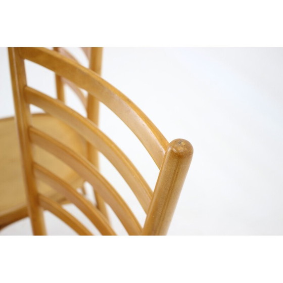 Image 1 of Ensemble de 4 chaises de salle à manger italiennes vintage, 1970