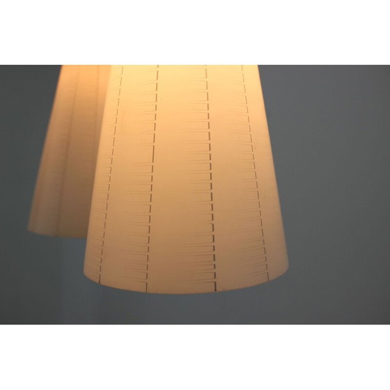 Image 1 of Lustre vintage de style Stilnovo par Drukov, 1960s