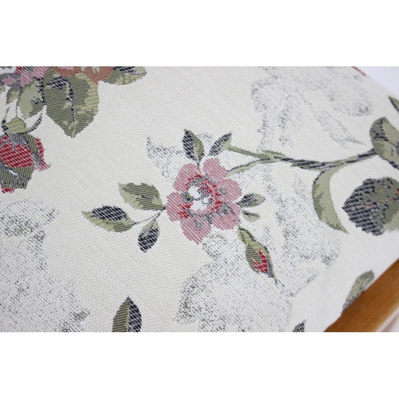 Image 1 of Tabouret vintage en bois de hêtre ,Tchécoslovaquie 1970