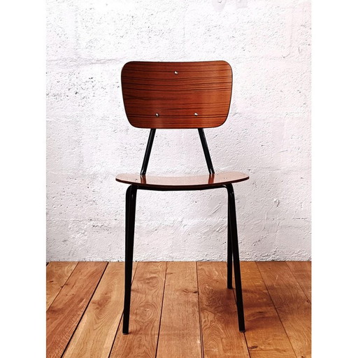 Chaise visiteur vintage Mulka