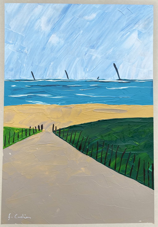 Acrylique Au Couteau 