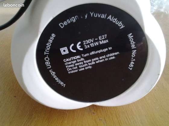 Image 1 of Lampe Vintage - Virus - Yuval Alduby - Valdesign Ubo - Space Age - 1970