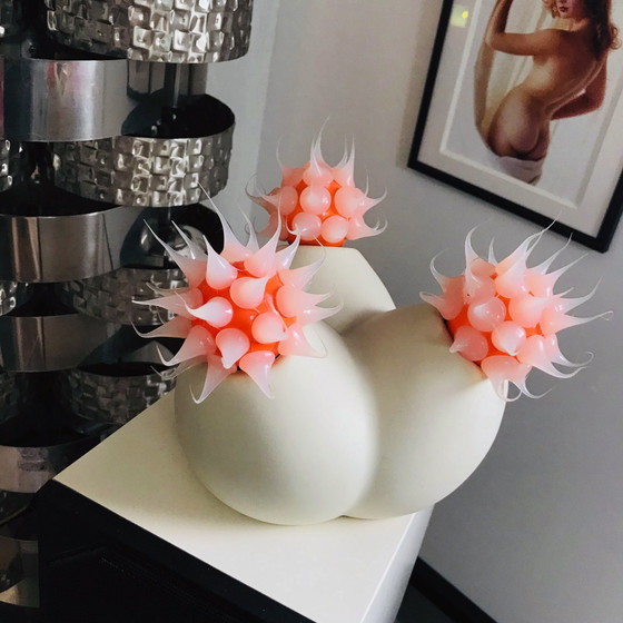 Image 1 of Lampe Vintage - Virus - Yuval Alduby - Valdesign Ubo - Space Age - 1970