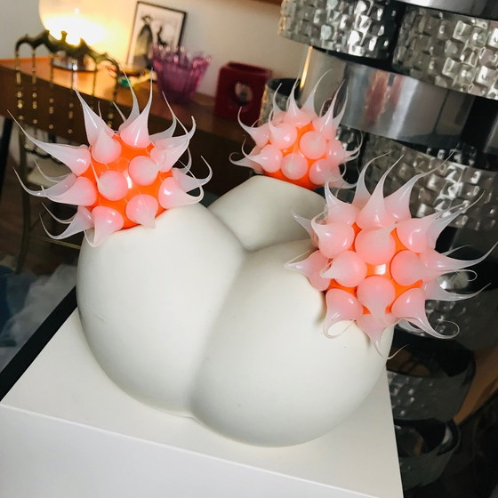 Image 1 of Lampe Vintage - Virus - Yuval Alduby - Valdesign Ubo - Space Age - 1970