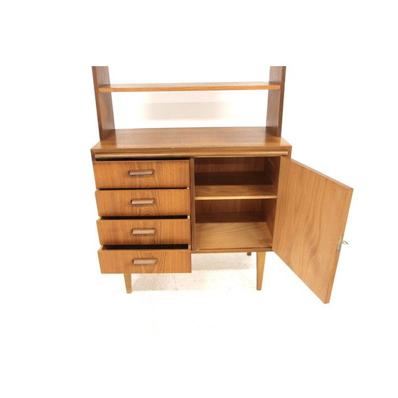 Image 1 of Secrétaire scandinave vintage en teck, Suède 1960