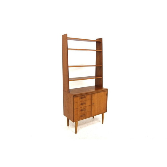 Image 1 of Secrétaire scandinave vintage en teck, Suède 1960