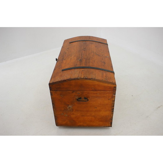 Image 1 of Coffre en bois vintage, Tchécoslovaquie