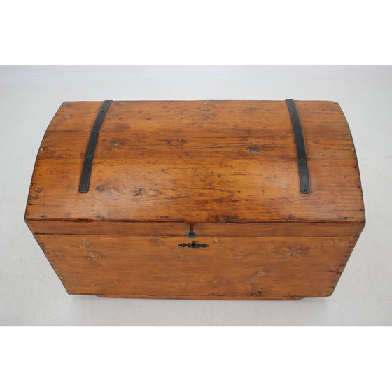 Image 1 of Coffre en bois vintage, Tchécoslovaquie