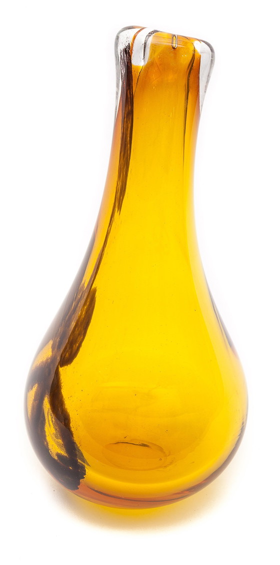 Image 1 of Vase Murano Jaune