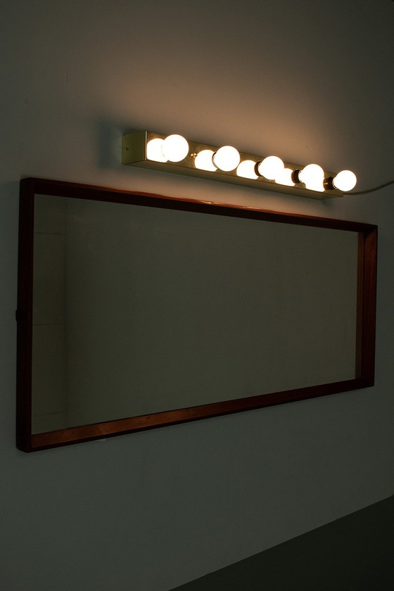 Image 1 of Lampe miroir en laiton