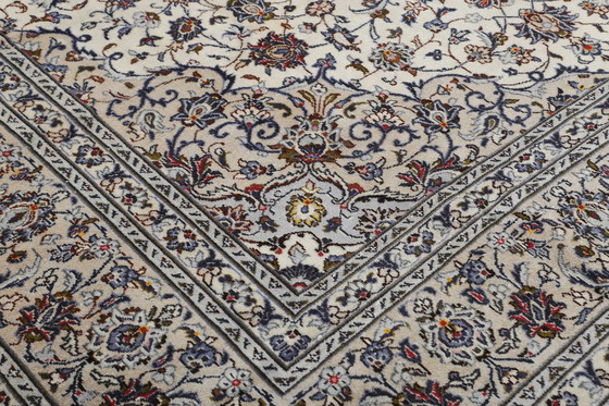 Image 1 of Tapis persan original noué à la main Kashan Fin 385 X 291 cm