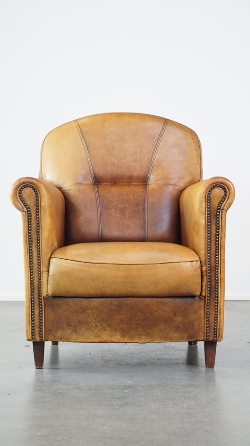 Fauteuil en peau de mouton