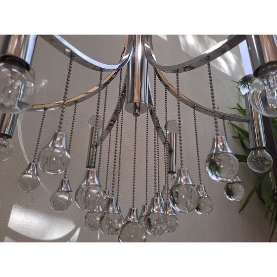 Image 1 of Lampe suspendue vintage par Gaetano Sciolari, 1960s