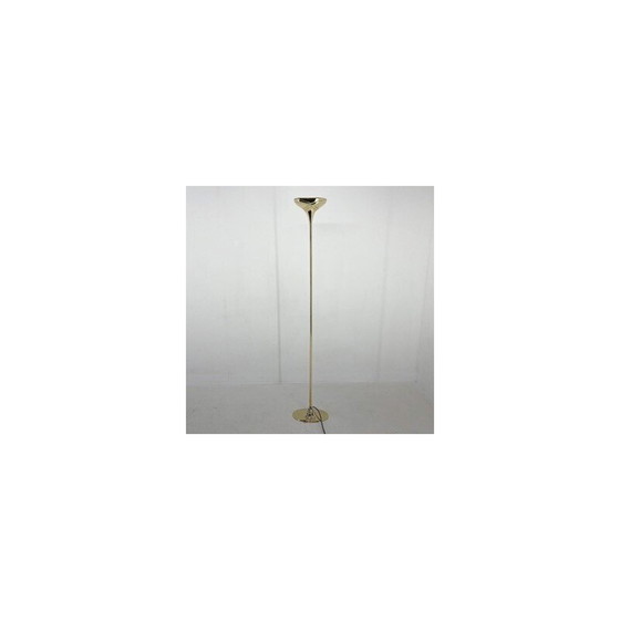 Image 1 of Lampadaire vintage en laiton, Italie 1970