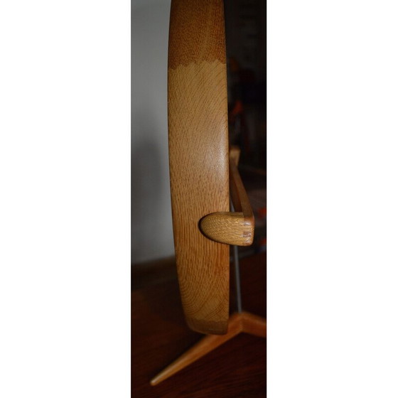 Image 1 of Miroir vintage en bois encadré par Uno et Osten Kristiansson pour Luxus, Suède 1960