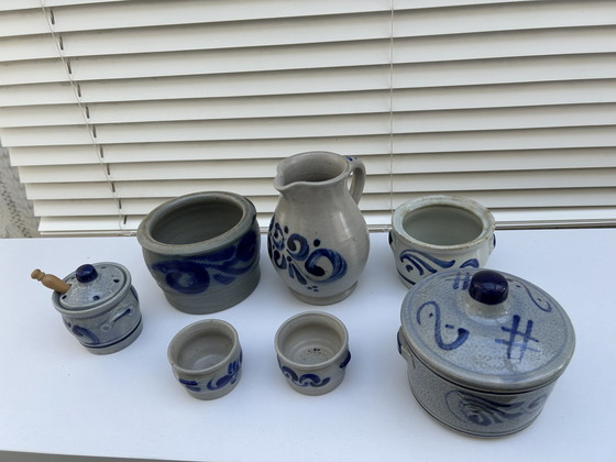 Image 1 of Ensemble De Pots En Grès 