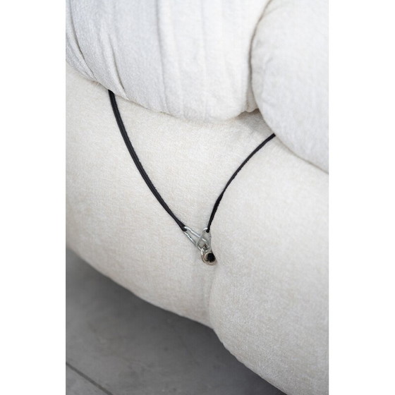 Image 1 of Ensemble de salon vintage "Camaleonda" en tissu Boucle par Mario Bellini, Italie 1970