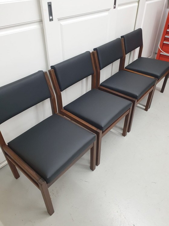 Image 1 of 4x chaises de salle à manger Pastoe