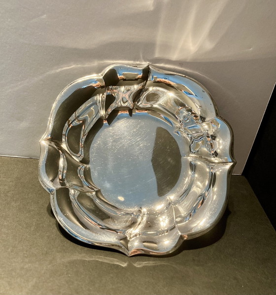 Image 1 of Plat à bonbons en argent ou plaqué argent