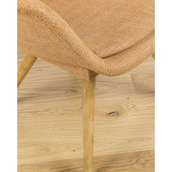 Image 1 of Paire de fauteuils Bucket vintage par Miroslav Navratil, Tchécoslovaquie années 1960