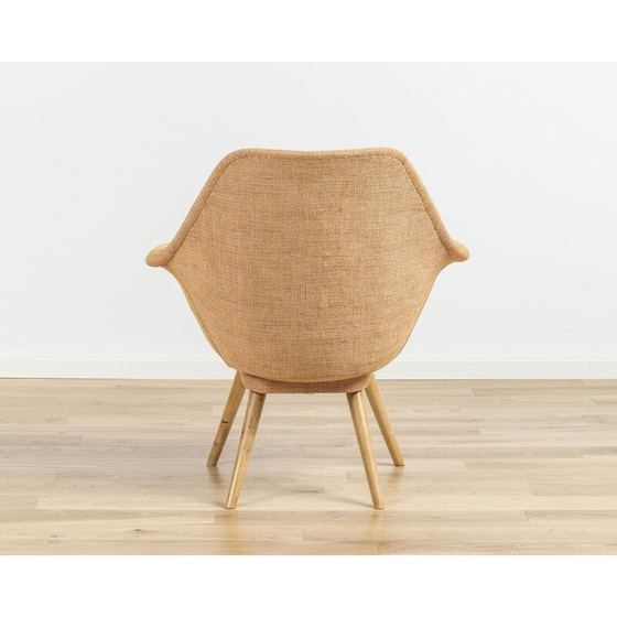 Image 1 of Paire de fauteuils Bucket vintage par Miroslav Navratil, Tchécoslovaquie années 1960