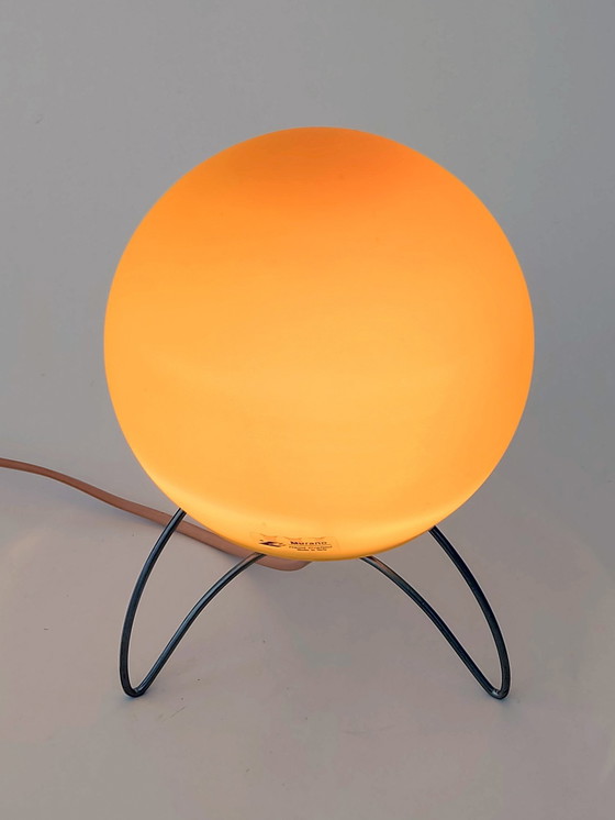 Image 1 of Lampe de table sur trépied "Isotta", Murano Italie